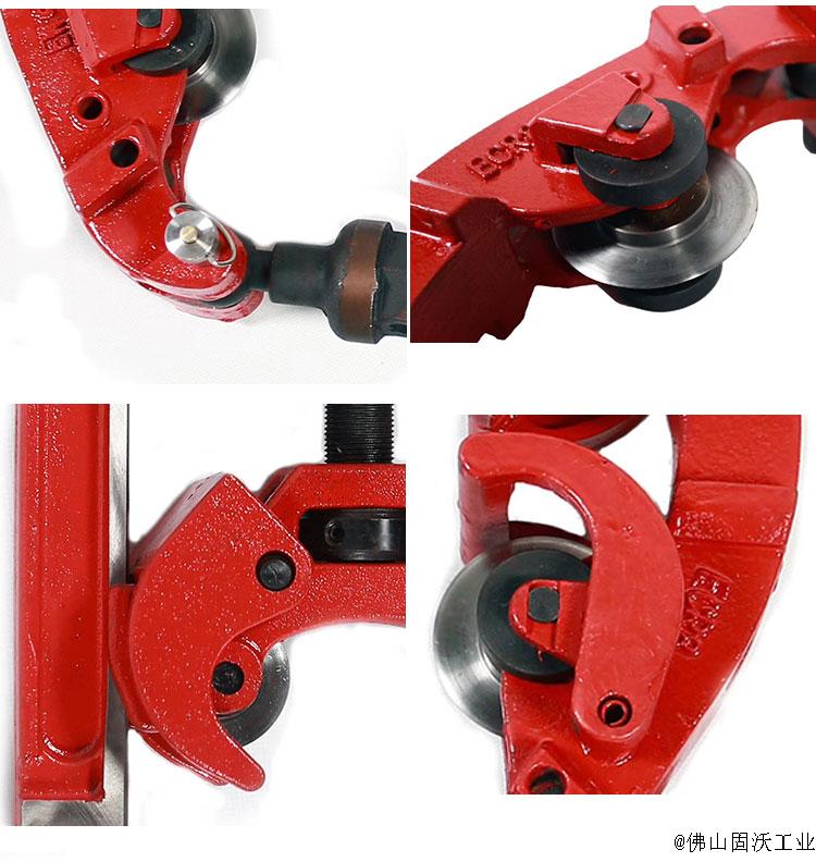 ework大型管道重型钢管手动旋转式防爆切割刀切管机无火花冷切割